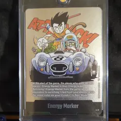 Son Goku Foil Energy Marker E-71 Dragon Ball Super Card Game Single - Image 1
