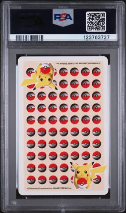 1998 POKEMON STADIUM YELLOW VERSION PLAYING CARDS ACE OF DIAMONDS CLEFAIRY PSA 9 - Image 2