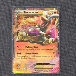 Houndoom EX - 21/162 - Holo Rare - Breakthrough - Pokemon Card - MP - Image 1
