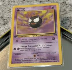 1st Edition Gastly NM 33/62 | Pokemon TCG Card | WOTC Vintage BEAUTY 🤩 - Image 1