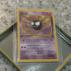 1st Edition Gastly NM 33/62 | Pokemon TCG Card | WOTC Vintage BEAUTY 🤩 - Image 4