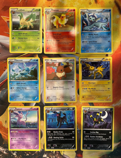 Pokemon Eeveelutions 10 card lot B&W Dark Explorers Umbreon 60,61 Espeon +++ NM - Image 1