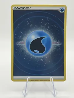 Water Energy Holo Rare 2023 Crown Zenith Pokemon Card NM - Image 1