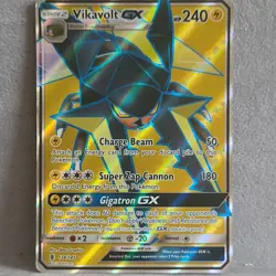 Pokemon Vikavolt GX Guardians Rising Full Art Holo Ultra Rare Card 134/145 - Image 1