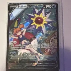 Pokemon Starmie V Full Art Ultra Rare Astral Radiance TG13/TG30 Holo Card - Image 3