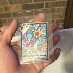Pokemon Starmie V Full Art Ultra Rare Astral Radiance TG13/TG30 Holo Card - Image 4