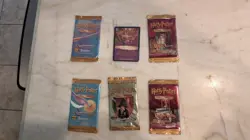 Harry Potter Trading Card Game Booster Packs Sealed 2001 2002 - Image 1