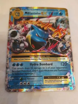 M Blastoise EX 22/108 XY - Evolutions Ultra Rare Pokemon Card LP - Image 1
