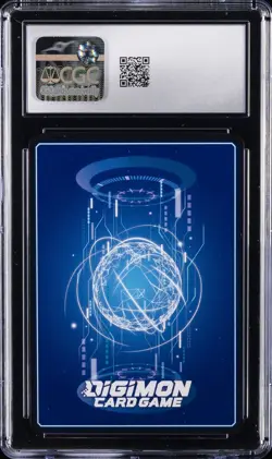 2024 DIGIMON CARD GAME JAPANESE #BT11-086 MERVAMON CGC 10 GEM MINT - Image 2