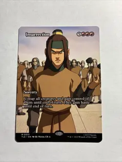 Insurrection (Borderless) - Avatar: The Last Airbender MTG Plus Bonus Card!!! - Image 1