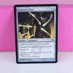 MTG Magic The Gathering Darksteel Plate Mirrodin Besieged Regular LP - Image 1