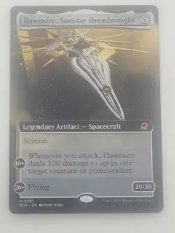 Dawnsire, Sunstar Dreadnought (Extended Art) M Edge of Eternities 351 NM - Image 1