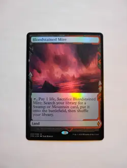 Bloodstained Mire ZNE Zendikar Rising Expeditions Foil - Image 1