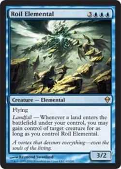 [1x] Roil Elemental Played, English Zendikar MTG Magic 412897559439 - Image 1