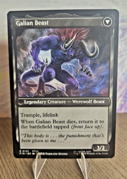 MTG Vincent Valentine/Galian Beast Final Fantasy Regular NM R 0125 - Image 2