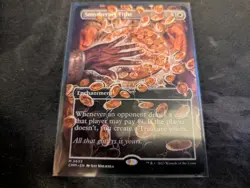 MTG Magic the Gathering Smothering Tithe Borderless CMM! - Image 1
