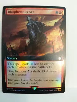 Blasphemous Act (Extended Art) Universes Beyond: Fallout Foil - Image 1