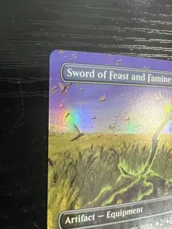 Sword of Feast and Famine (Borderless) Universes Beyond: Assassin's Creed Foil - Image 2