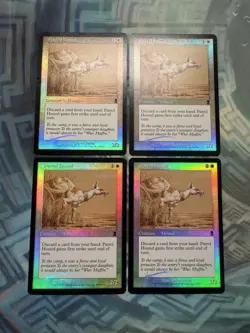 MTG 4X Foil Patrol Hound EX/LP Odyssey - Image 1