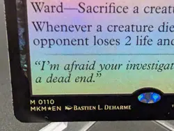 Vein Ripper Murders at Karlov Manor Foil - Image 2