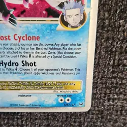 Pokemon TCG Palkia G LV.X Ultra Rare Holo Platinum 125/127 2009 120HP - Image 5
