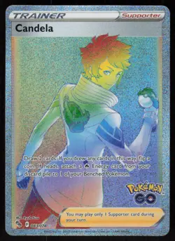 Candela (Secret) Holo 083/078 Secret Rare Pokemon GO LP-NM - Image 1