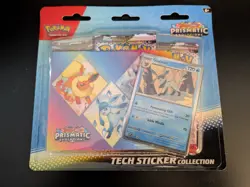 Pokemon TCG Prismatic Evolutions Tech Sticker Collection Blister Glaceon - Image 1