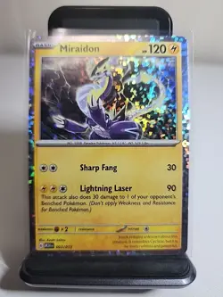 Pokemon McDonalds 2025 Dragon Discovery PROMO Miraidon 003/015 Holo - Image 1