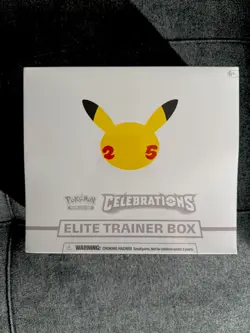 Pokemon TCG Celebrations 25th Anniversary Elite Trainer Box ETB Factory Sealed - Image 1