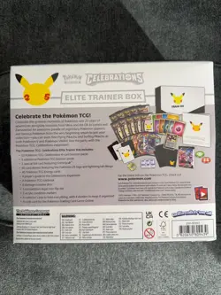Pokemon TCG Celebrations 25th Anniversary Elite Trainer Box ETB Factory Sealed - Image 2