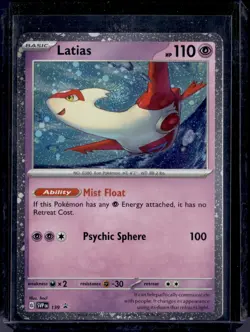 Latias - SVP 139 / Cosmos SWIRL Holo S&V Black Star Promo 2024 (NM)/ Pokemon TCG - Image 1