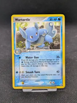 Pokemon Wartortle EX FireRed & LeafGreen 50/112 Regular Uncommon Non Holo NM/M - Image 1
