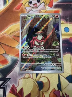 Turtonator - 146/142 Illustration Rare Holo NM Pokemon SV07: Stellar Crown NM - Image 1