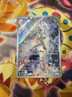 N's Reshiram IR 167/159 JTG S&V ENG Journey Together NM Pokemon Card TCG - Image 1