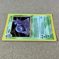 Muk ~ Pokemon Fossil 13/62 Holo 1999 Unlimited Vintage Holo - Image 3