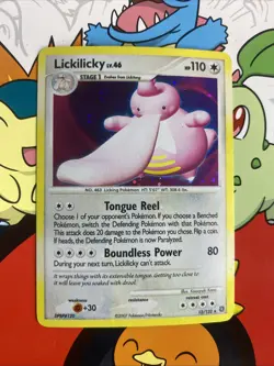 Lickilicky 12/132 Secret Wonders Holo Bleed 2007 Rare Pokemon Card - Image 1