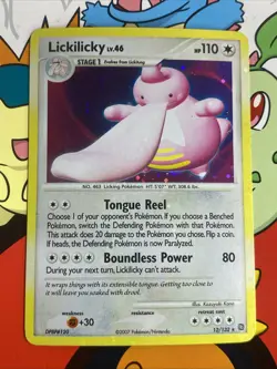 Lickilicky 12/132 Secret Wonders Holo Bleed 2007 Rare Pokemon Card - Image 3