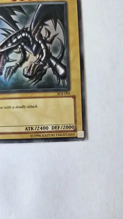 Yu-Gi-Oh! TCG Red-Eyes Black Dragon unlimited Ultra Rare Card SDJ-001 - HP - Image 4