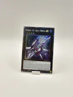 Yu-Gi-Oh! Number 101: Silent Honor Ark RA04-EN211 Plat. Secret Rare 1st Edition - Image 1