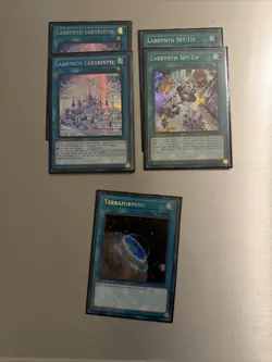 Yu-Gi-Oh! Custom Labrynth Theme Deck - Labyrinth Runick. Extra & Side Deck - Image 3