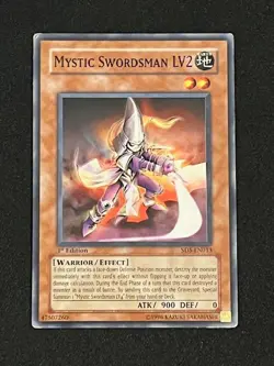 Mystic Swordsman LV2 SD5-EN013 1st Ed YuGiOh Structure Deck: Warrior's Triumph - Image 1