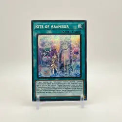 Yu-Gi-Oh Rite Of Aramesir MP23-EN264 Secret Rare 1st Edition - Image 1