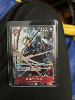 ONE PIECE TCG Japanese EGGHEAD CRISIS Roronoa Zoro EB04-007(Alt Art) SR NM - Image 1