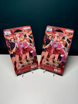 X2 ONE PIECE Heroines EB-03 Lot Sleeved Booster pack English Unopened In-hand - Image 1