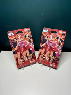 X2 ONE PIECE Heroines EB-03 Lot Sleeved Booster pack English Unopened In-hand - Image 2