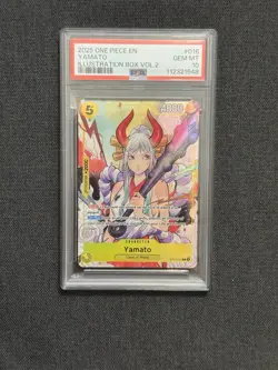 Yamato PSA 10 , Illustration Box Vol.2 One Piece ST13-016 Peach Momoko - Image 2