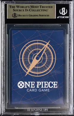 2024 ONE PIECE 500 YEARS IN THE FUTURE JPN PAR FOIL SEC #OP07118 SABO BGS 10 - Image 2
