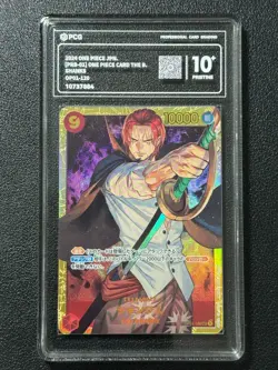 ONE PIECE PCG10+ SHANKS OP01-120 SEC 2024 JAPANESE - Image 1