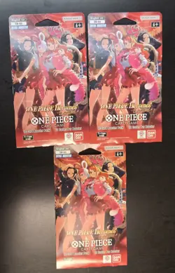 ONE PIECE Heroines EB-03 Sleeved Booster Pack English - Lot Of 3 - Image 3