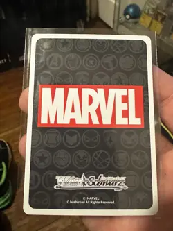 Marvel Weiss Schwarz Vol 2 MAR/S113-087SP SP Hawkeye Freefall Foil Gold Stamp - Image 2